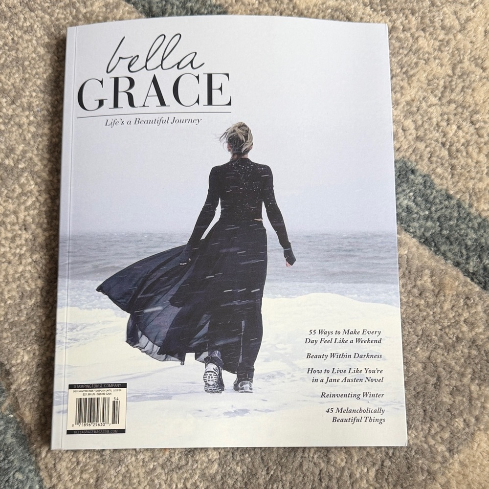 Motivational Magazine - Elegant Black and White Edition